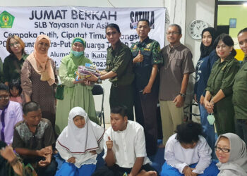 Himpunan Putra-Putri Keluarga TNI-AD Gelar Jumat Berkah