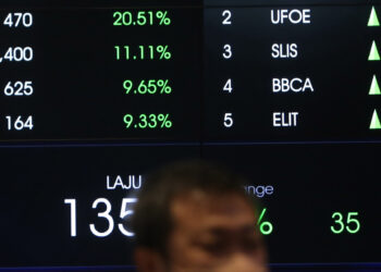 Total Volume Transaksi Bursa Akhir Pekan Capai 17,06 Miliar Saham