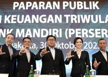Luar Biasa…Kuartal 3-2023, Total Aset Bank Mandiri Tembus Rp 2.007 Triliun
