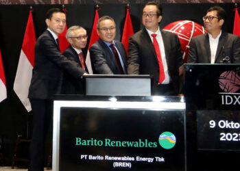 PT Barito Renewables Energy Tbk Listing Perdana