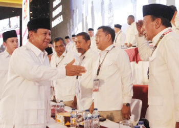 Prabowo Pimpin Rakornas Partai Gerindra