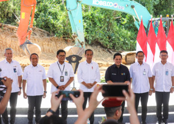Presiden Lakukan Groundbreaking Mandiri Digital Services di IKN