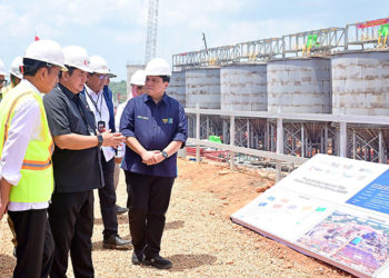 Presiden Joko Widodo Kunjungi Smelter Grade Alumina Refinery (SGAR) Phase 1 MIND ID