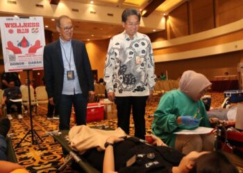 HUT ke 55, Bank Mega – Trans 7 Adakan Donor Darah dan Mini MCU