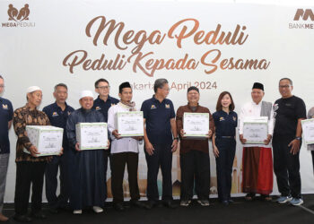 Bank Mega Peduli 2024, Bantu Distribusikan Sembako Total Rp 2,5 Miliar