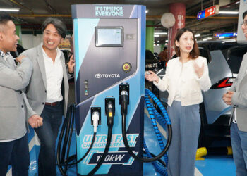 Jaringan Charging Station Spot Toyota