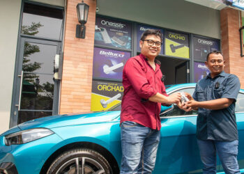 Penyerahan Hadiah Mobil BMW Pestavaganza Bellucci Grup