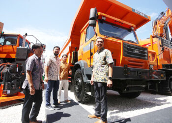 Kobexindo Luncurkan Develon Wide Body Dump Truck DT95