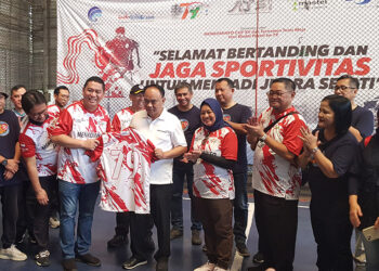 Menteri Komunikasi dan Informatika Buka Turnamen Futsal