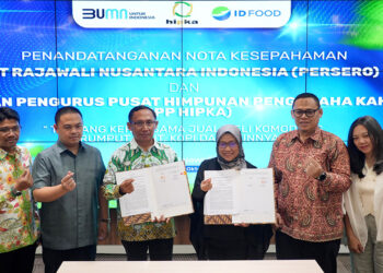 MoU BPP Hipka – ID Food Kerja sama Jual Beli Komoditas Rumput Laut dan Kopi