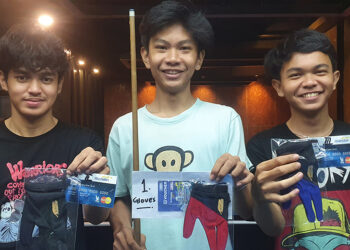 Samuel Raih Juara Pertama Mini Fun Game Billiard Tournament ke 1
