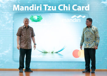Bank Mandiri dan Tzu Chi Luncurkan Kartu Kredit Berbasis Donasi dan Layanan Filantropi Digital di Livin’