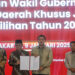KPUD Jakarta Tetapkan Gubernur dan Wagub Jakarta Terpilih