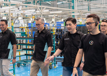 Arsjad Rasjid Tinjau Kesiapan Produksi Motor Listrik ALVA
