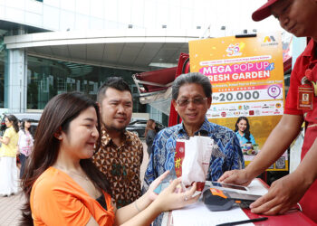 Bank Mega Gelar Pop Up X Fresh Garden