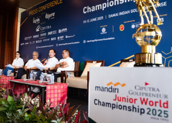 Akselerasi Atlet Muda Menuju Dunia, Mandiri Ciputra Golfpreneur Junior World Championship 2025 Resmi Digelar