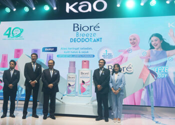 40 tahun Kao Indonesia, Luncurkan  Biore Breeze Deodorant