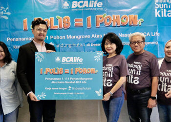 Donasi BCA Life Dalam Rangka Hari Bumi