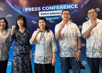 BINUS University Resmi Hadir di Kawasan Podomoro City Deli Medan