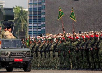 Presiden Hadiri Upacara HUT ke-80 TNI