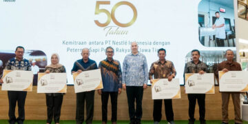 Token of Appreciation 50 Tahun Kemitraan Nestlé