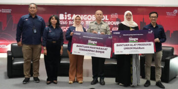 Dirut Telkom Tinjau Kesiapan Posko NATARU